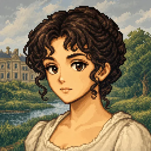 Illustrated interpretation of Elinor Dashwood