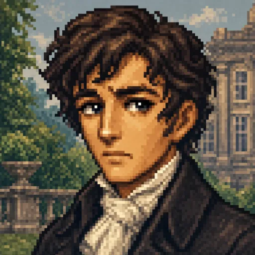 Illustrated interpretation of John Dashwood