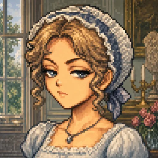 Illustrated interpretation of Fanny Dashwood