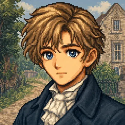 Illustrated interpretation of Edward Ferrars