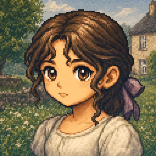 Illustrated interpretation of Margaret Dashwood