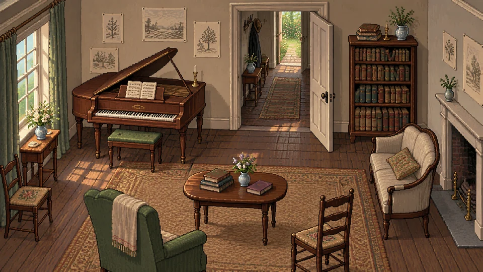 Barton Cottage — Inside the house