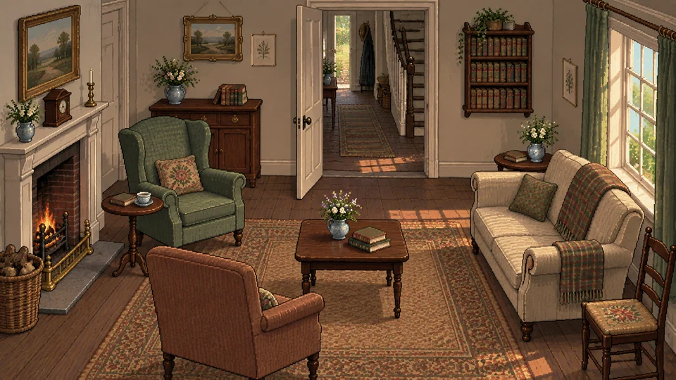 Barton Cottage — Second sitting room