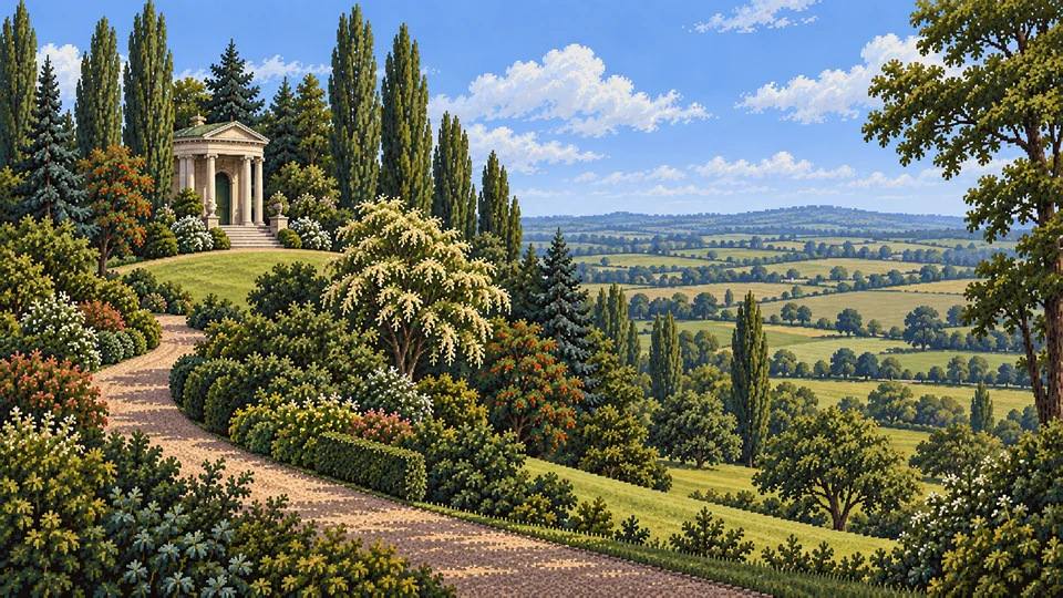 Cleveland — Grecian temple prospect