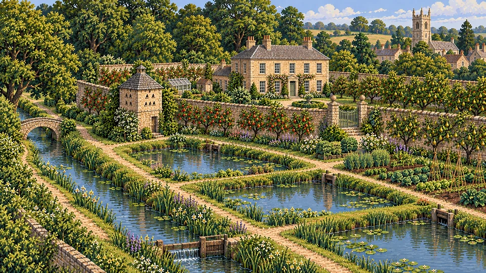 Delaford — Canal and stew ponds
