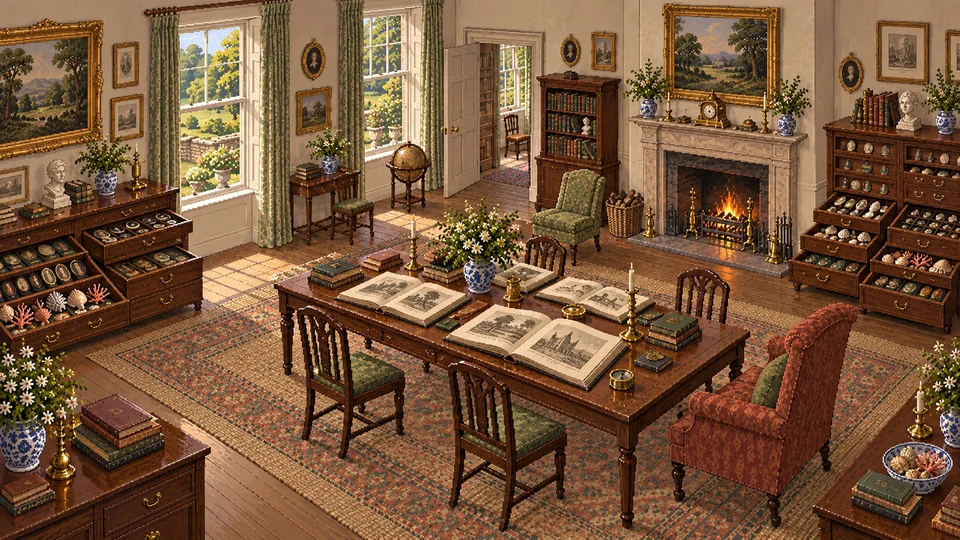 Donwell Abbey — Family collections
