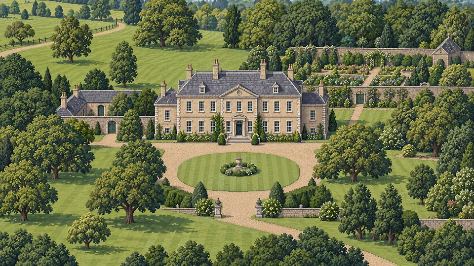 Kellynch Hall — The house