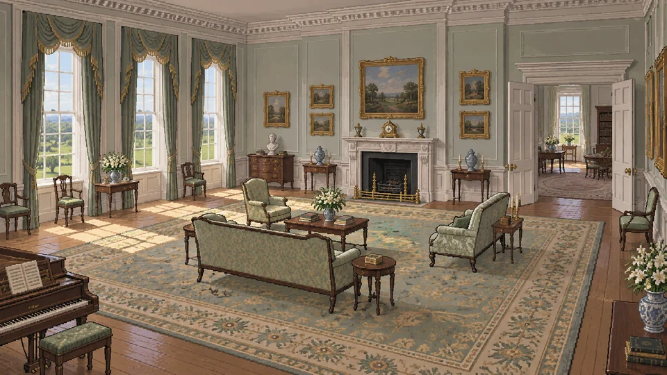 Mansfield Park — Inside the house