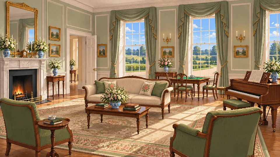 Netherfield Park — Inside the house