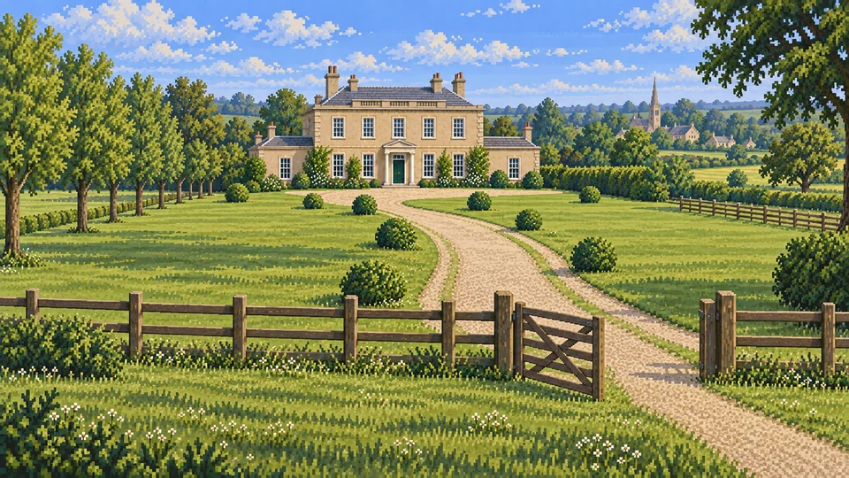 Netherfield Park — Paddock approach