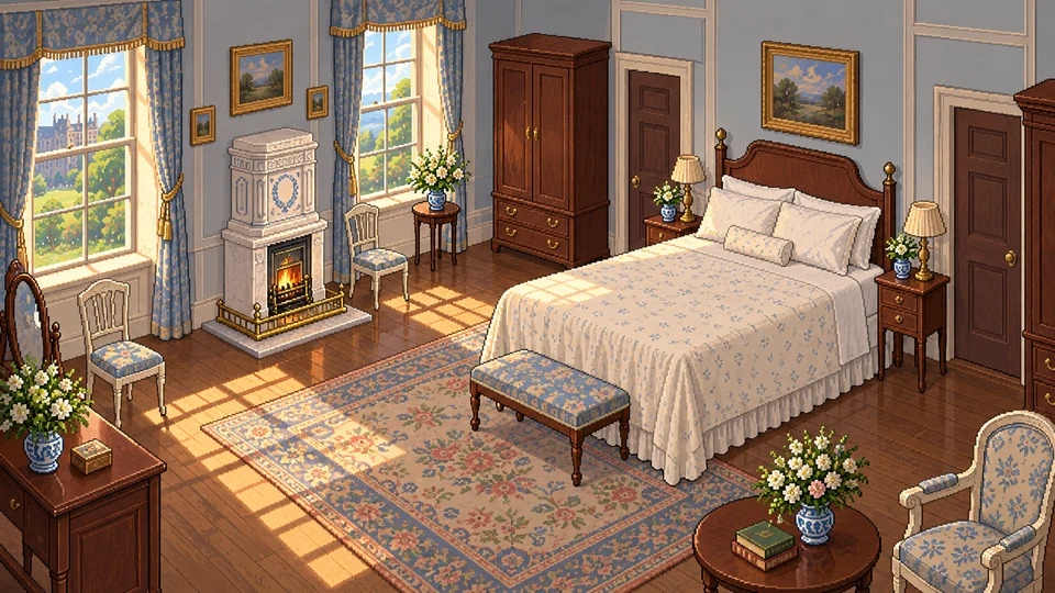 Northanger Abbey — West-lit bedchamber