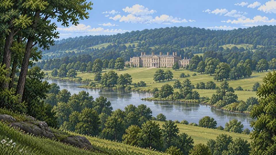 Pemberley — The house