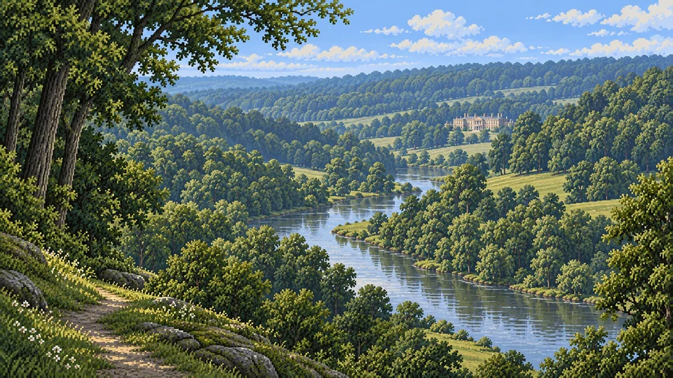Pemberley — The landscape