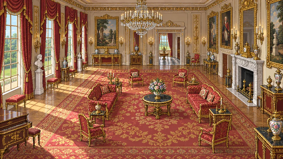 Rosings Park — Inside the house